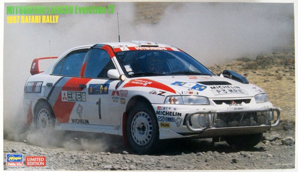 Mitsubishi Lancer Evolution IV 1997 Safari Rally Tommi M&auml;kinen (Hasegawa 1/24)