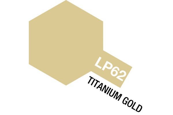 Tamiya Lacquer Paint LP-62 Titanium Gold (MG) 10 ml