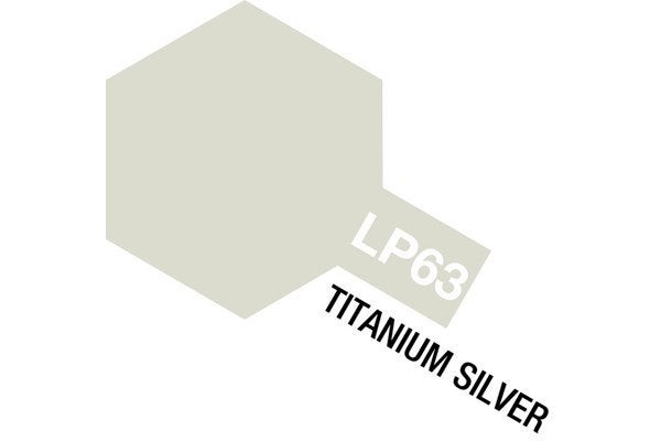 Tamiya Lacquer Paint LP-63 Titanium Silver (MG) 10 ml