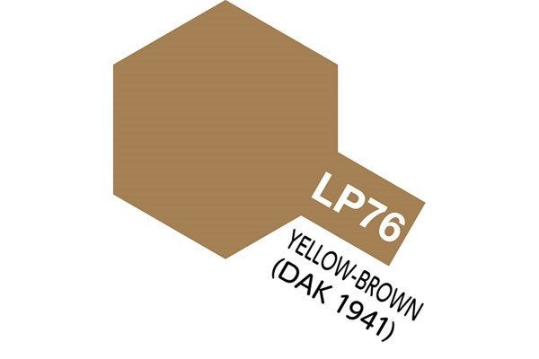 Tamiya Lacquer Paint LP-76 Yellow-Brown DAK 1941 10 ml