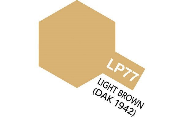 Tamiya Lacquer Paint LP-77 Light Brown DAK 1942 10 ml