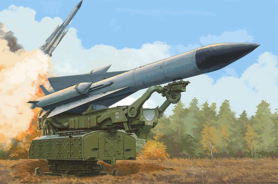 Russian 5V28 of 5P72 Launcher SAM-5 &ldquo;Gammon&rdquo; (Trumpeter 1/35)