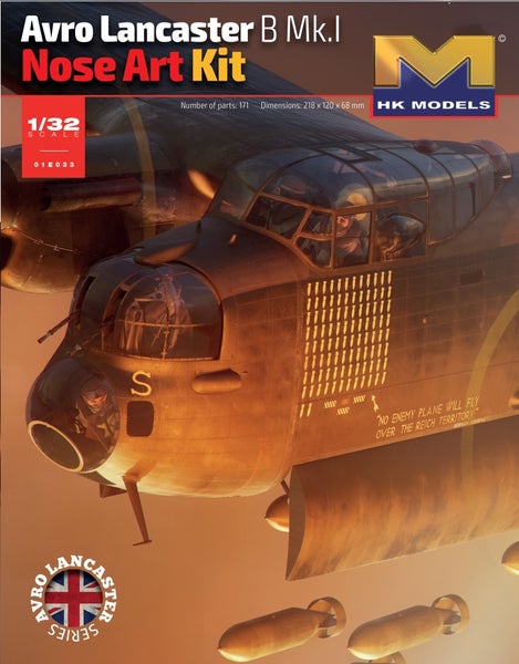 Avro Lancaster B Mk.I Nose Art Kit (HK Models 1/32)