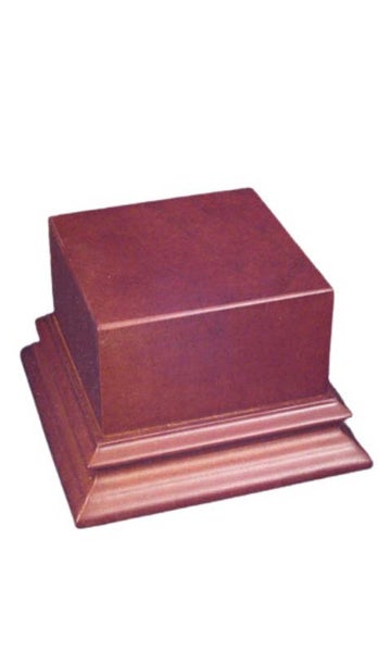 Base with pedestal 57x57 mm