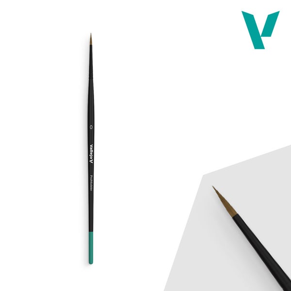 Pro Modeler Brush round natural hair No. 0