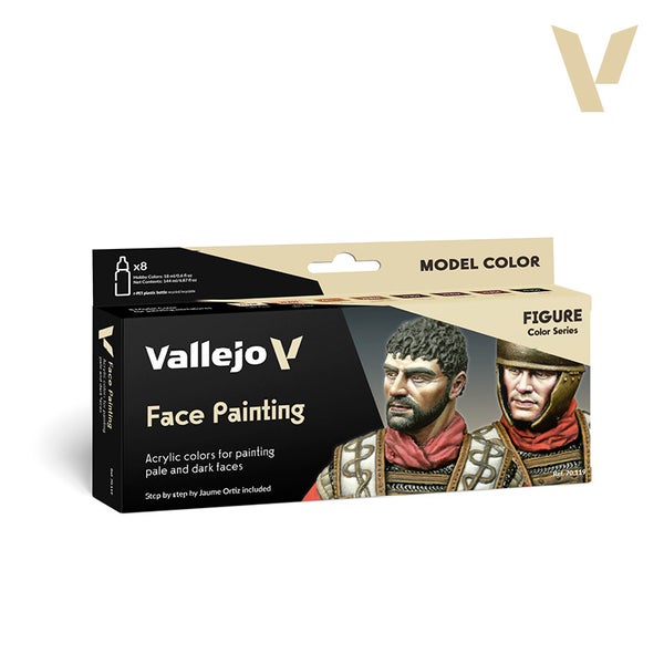 Face Painting Set (Vallejo Model Color)