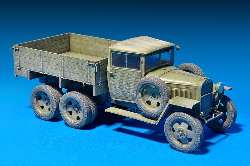 GAZ-AAA. Mod. 1943. Cargo Truck (MiniArt 1/35)