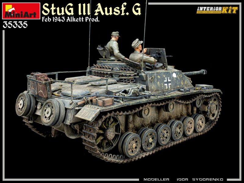 StuG III Ausf. G Feb 1943 Alkett Prod. Interior Kit (MiniArt 1/35)