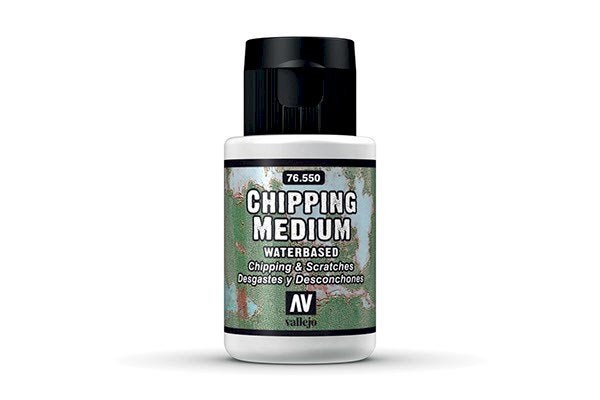 Vallejo Auxiliary chipping medium w/eyedropper 35ml