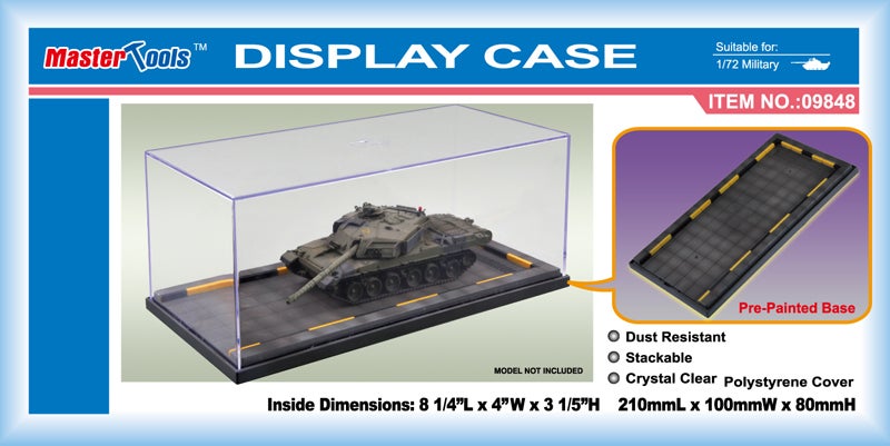 Display case 210x100x80 mm (MasterTools)
