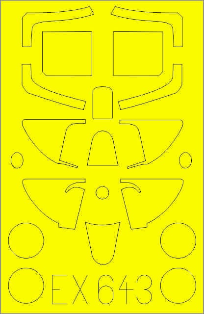 Maskiteipit Spitfire Mk. I 1/48 (Eduard)