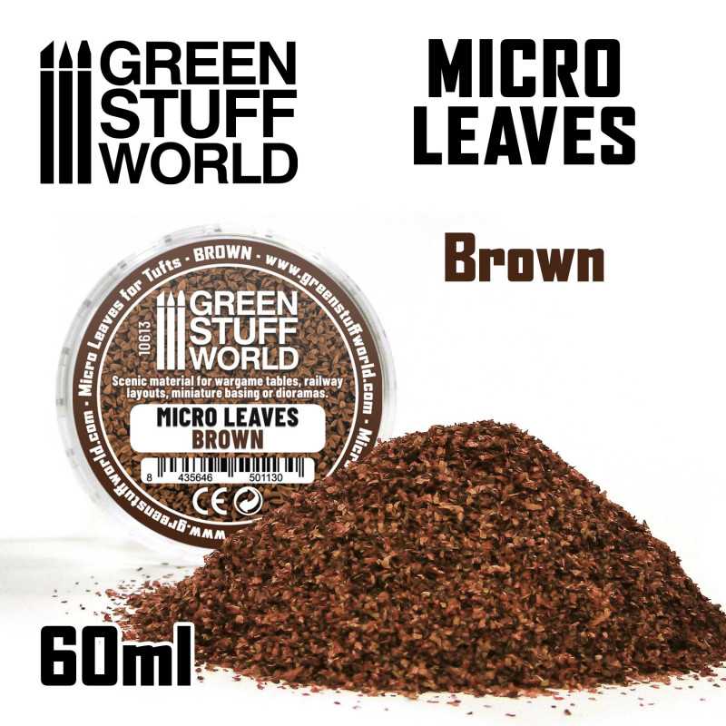 Micro Leaves - Brown mix 60 ml (Green Stuff World)