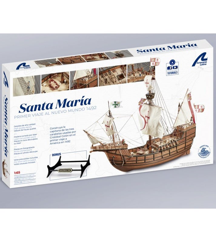 Caravel Santa Maria (Artesania Latina 1/65)